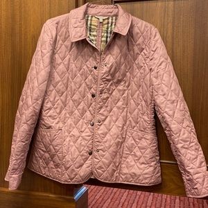 Pink/Lilac Burberry Quilted Jacket